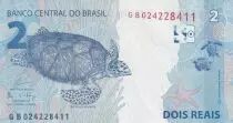 Brasile 2 Reais Liberty - Turtles 2010 (2019)
