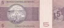 Brasile 5 Cruzeiros - Dom Pedro I - ND (1974) - Serial B - P.192c