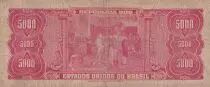 Brasile 5 Cruzeiros novos on 5000 Cruzeiros - Tiradentes - ND (1966-1967) - Serial 2097 - P.188b