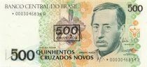 Brasile 500 Cruzeiros - ND (1990) - Replacement - P.226