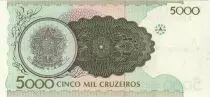 Brasile 5000 Cruzeiros Liberty - 1990 Serial A.0541