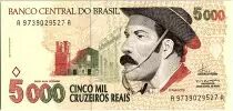 Brasile 5000 Cruzeiros Reais, Gaucho - 1993