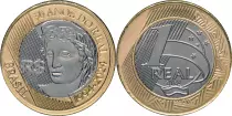 Brasilien 1 Real 30 Years of the Real - 2024