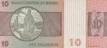 Brasilien 10 Cruzeiros - Dom Pedro II - 1974 - S&eacute;rie B