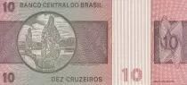 Brasilien 10 Cruzeiros - Dom Pedro II - ND (1980) - P.193e