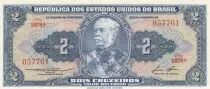 Brasilien 2 Cruzeiros - D. de Caixas - Military school - 1954 - Serial 1078 A