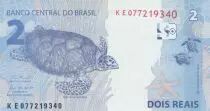 Brasilien 2 Reais - Liberty - Turtles 2010 (2024) - Serial KE