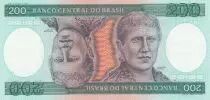 Brasilien 200 Princess Isabel Cruzeiros - Women - 1984 - Series A-A