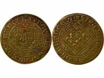 Brass Counter Token, with Ship - 16 / 17th Century Nuremberg
