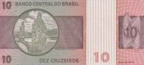Brazil 10 Cruzeiros - Dom Pedro II - ND (1980) - P.193e