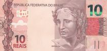 Brazil 10 Reais Liberty - Ara 2010 (2019) - Prefix HI - UNC - P.254