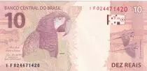 Brazil 10 Reais Liberty - Ara 2010 (2022)