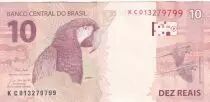 Brazil 10 Reais Liberty - Ara 2010 (2023) Serial KC