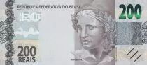 Brazil 200 Reais - Republic - Wolf - 2020 - UNC - P.NEW