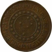 Brazil 40 Reis - 1911