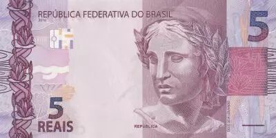 Brazil 5 Reais Liberty - Gar�a 2010 (2023) Serial II