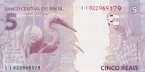 Brazil 5 Reais Liberty - Garça 2010 (2023) Serial II