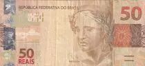 Brazil 50 Reais - Liberté - Jaguar - ND (2017) - P.256