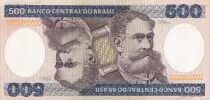 Brazil 500 Cruzeiros - Deodoro Da Fonseca - ND (1981) - Serial AA - P.200A