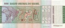 Brazil 500 Cruzeiros - ND (1979) - P.196Aa