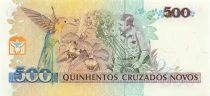 Brazil 500 Cruzeiros - ND (1990) - Replacement - P.226