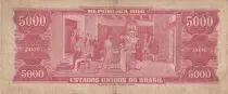 Brazil 5000 Cruzeiros - Tiradentes - 1965 - Serial 1743