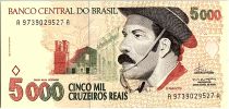 Brazil 5000 Cruzeiros Reais, Gaucho - 1993