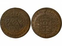 Brazil Joao VI - 20 Reis - 1821 R Rio