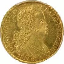 Brazil John VI - 6 400 Gold Reis - 1812 R Rio