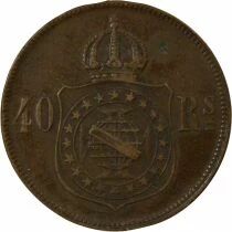 Brazil Pedro II - 40 Reis - 1879
