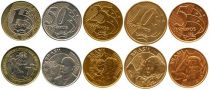 Brazil Set 5 coins