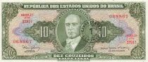 Br&eacute;sil 1 Centavo sur 10 Cruzeiros - ND (1967) - P.183b