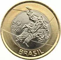 Brésil 1 Real Jeux Olympique de 2016 - Judo - 2015