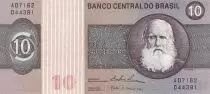 Brésil 10 Cruzeiros - Dom Pedro II - ND (1970) - P.193b