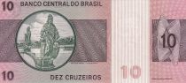 Brésil 10 Cruzeiros - Dom Pedro II - ND (1970) - P.193b