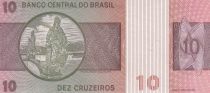 Brésil 10 Cruzeiros - Dom Pedro II - ND (1980) - Série B - P.193e