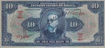 Brésil 10 Mil Reis - Président Manuel Ferraz de Campos Salles - ND (1925) - P.39c