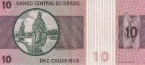 Brésil 100 Cruzeiros - Dom Pedro II - ND (1974) - Série A - P.193b