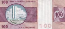 Brésil 100 Cruzeiros - Floriano Peixoto - ND (1974) - Série A - P.195aA