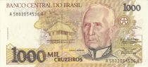 Brésil 1000 Cruzeiros Candido Rondon - Indiens - 1990 Série A.5802
