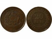 Br&eacute;sil 20 Reis - 1889 (1890) Rio