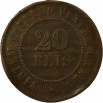 Br&eacute;sil 20 Reis - 1889 (1890) Rio
