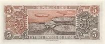 Br&eacute;sil 5 Cruzeiros - ND (1962) - P.166b