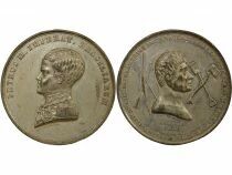 Br&eacute;sil Pierre II - M&eacute;daille, Couronnement - 1841