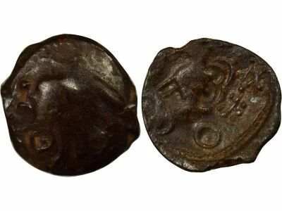 Bronze, Yllycci with Bird - 70 / 42 BC