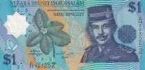 Brun&eacute;i 1 Ringgit - Sultan J.A.H. Bolkiah - Polymer - 1996 - S&eacute;rie C.26 - P.22a