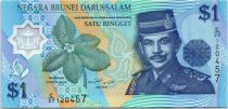 Brunéi Darussalam 1 Ringgit Sultan J.A.H. Bolkiah - Polymer - 1996