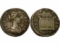 Bruttia Crispina - Silver Denarius, Altar - 180 / 183 Rome