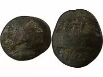 Bruttium, Rhegium  - AE Obol - 260 / 215 BC