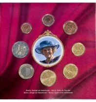 BU Euro Coin Set - 3-coin set ranging from 1 cent to 2 euros + 1 medal - 2011